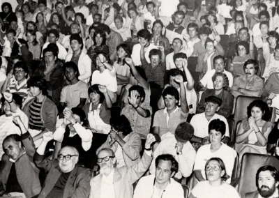 Acto político de Movimiento Democrático Popular (MDP)