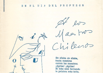 Programa de actividades de evento organizado por la Asociación Gremial de Educadores de Chile (AGECH)