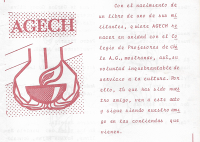 Programa de celebración del Día del Profesor