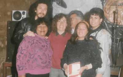 Registro fotográfico de visita de Gladys Marín a Antofagasta