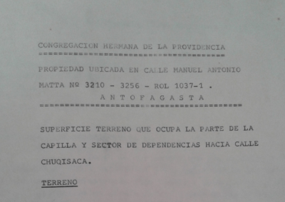 Medidas del Inmueble