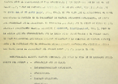 Documento «Sobre moral revolucionaria»
