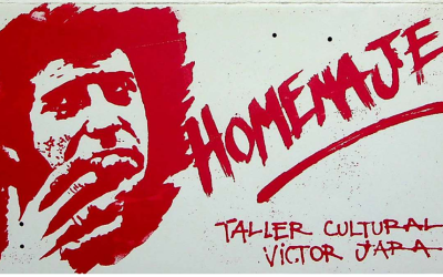 Tarjeta gráfica de Taller Cultural Víctor Jara