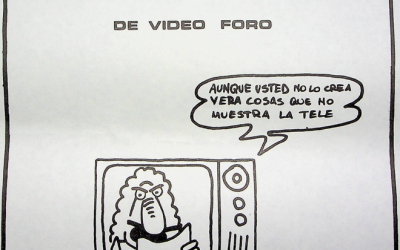 Afiche de muestra de video foro de Taller Encuentro