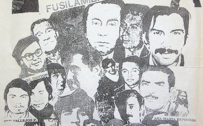 Afiche «19 de Octubre de 1973: Arellano Stark Fusilamiento Masivos»