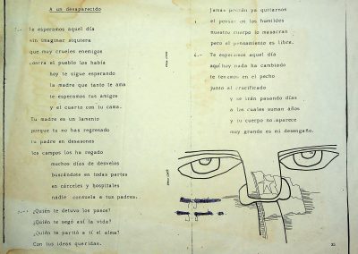 Poema a un desaparecido